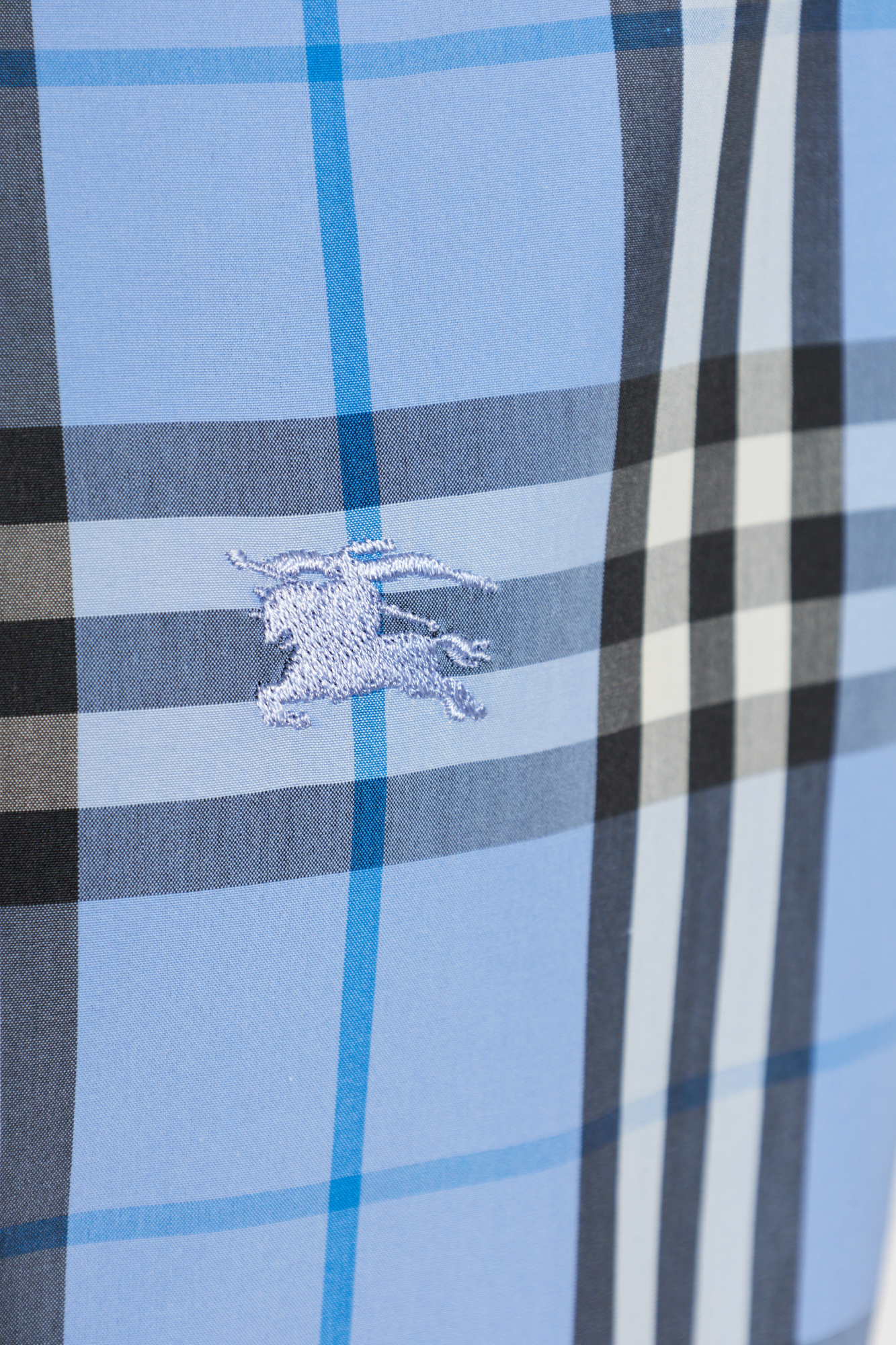 Burberry Brit Light Blue Burberry Shirt Burberry Short Shirt 'Abby